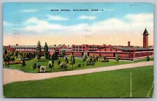 State Prison Stillwater Minnesota Mn Linen Postcard picture