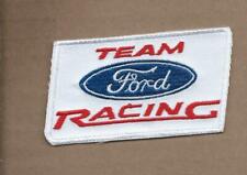 NEW 1 7/8 X 3 3/8 INCH FORD RACING TEAM IRON ON PATCH  picture