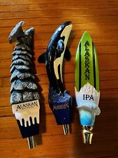 Alaskan Brewing Co. Tap Handles …three Eagle, Surfboard, Orca, Rare picture