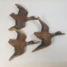 Wall Decor Hanging Mallard Flying Duck Figures picture