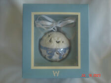 BOXED WEDGWOOD 12 TWELVE DAYS OF CHRISTMAS 6 GEESE A-LAYING PIERCED ORNAMENT picture