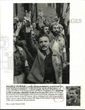 2000 Press Photo Lech Walesa, Polish Solidarity leader featured in People Power picture