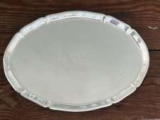 US 17th Signal Battalion Commemorative Silver Plate Wolff Tray-Germany 1958-1961 picture