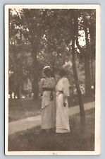 RPPC Women in Dresses and Fashionable Hats AZO 1904-1918 ANTIQUE Postcard 1292 picture