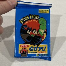 Vintage 90s 1996 Batman & Robin Action Packs 13 Collector Trading Cards One Pack picture