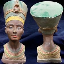 Exquisite Handcrafted Egyptian Queen Nefertiti Statue - Rare Pharaonic Artifact picture