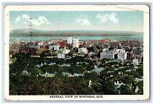 1932 General View of Montreal Quebec Canada Vintage Posted Postcard picture