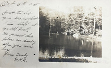 1905 RPPC Along the Wissahickon, Ambler, Pa. picture