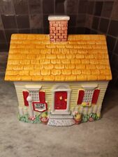 Vintage NESTLE TOLL HOUSE Ceramic Cookie Jar Limited Edition 1992 See Details picture