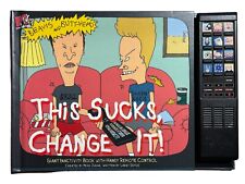 Vintage 1995 Beavis & Butthead This Sucks Change It Inactivity Book With Remote picture