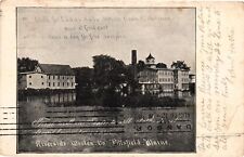 1907 Riverside Woolen Company Pittsfield Maine ME Vintage Postcard Posted picture