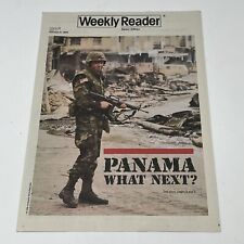 1990 Weekly Reader Magazine What Next For Panama Noriega America Early Settlers picture