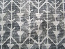 Carolina Irving's AMAZON Smoke distressed grey Linen Fabric 3.86 Yards picture