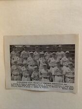 Springfield Cardinals Freddy Spurgeion Bill DeLancey 1932 Baseball Team Picture picture