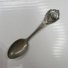 Grand Canyon National Park Arizona Enamel Crest Silver Vintage Souvenir Spoon picture