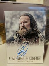 Game Of Thrones Complete Series Vol 2 Dean S. Jagger Autograph Card Full-bleed L picture