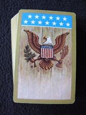 Vintage Playing Cards 1970s Pack Deck Redislip American Eagle 70s picture