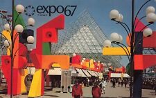 Expo67 World's Fair 1967 Montreal Canada La Ronde Souvenir Vintage Postcard picture