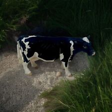 2007 Schleich Retired Holstein Milking Dairy Cow Black &White Figurine 5
