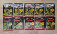 Little Shop of Horrors 1986 Topps Lot of 10 Unopened Wax Packs.. #X784 picture