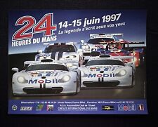 1997 24 Hours of Le Mans Poster 24 Heures Du Mans Race Porsche BMW Viper picture