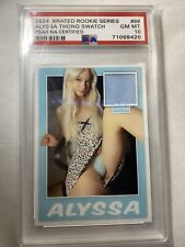 Alyssa (OnlyFans) Custom Made Swatch Trading Card 27/30 Not PSA | Not Bang Bros picture