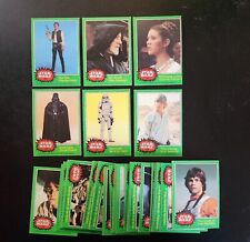1977 STAR WARS TOPPS Trading Cards Green Series 4 Your Choice 66 Cards U Pick picture