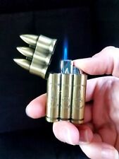 Refilable Novelty Bullet Butane Cigarette Lighter Unique Veteran Windproof Torch picture