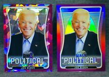 Joe Biden ~ PINK CRYSTAL ICE & PINK RAINBOW PRISM REFRACTORS  2020 Leaf Metal picture