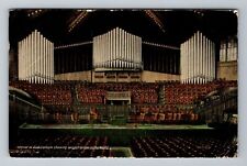 Ocean Grove NJ-New Jersey, Interior Auditorium, c1912 Vintage Postcard picture