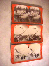 3 Scenes From Alaska - Keystone View Company StereoView Cards picture
