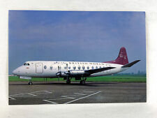 British World Airlines Vickers Viscount Postcard - #6 picture