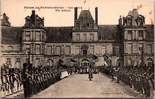 Fontainebleau France Fontainebleau Palace Napoleon's Farewell To Guards Postcard picture