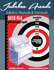 Rock Ola Jukebox Troubleshooting Manual for 447 448 449 450 451 452 in COLOR picture