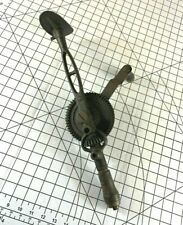 Vintage Antique 2 Two Speed Drill Brace Tool Metal Industrial Woodworking Machin picture