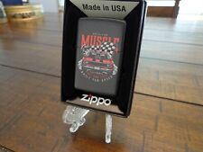 AMERICAN MUSCLE CAR BUILT FOR SPEED FAST & LOUD ZIPPO LIGHTER MINT IN BOX picture