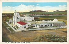Postcard AZ Tucson San Xavier Mission Spanish Catholic Tohono O'odham Nation picture
