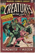 44173: Marvel Comics CREATURES ON THE LOOSE #20 VG Grade picture