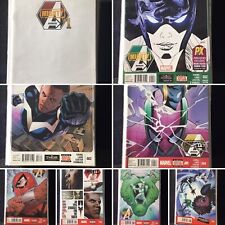 MIGHTY AVENGERS #1 BLANK SKETCH - 8 (2013 Marvel) Lot of 8, 4 KEYS picture