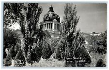 1950 State House Buildig Pierre South Dakota SD RPPC Photo Vintage Postcard picture