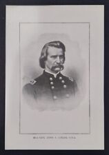 1898 Civil War Print - Major-General John A. Logan, USA picture