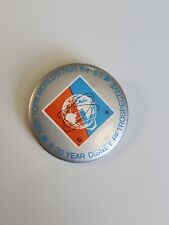 20 Year Disney Retrospective of New York World's Fair '64-'65 Button Pin RARE  picture