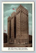 New York City NY, The Vanderbilt Hotel, Park Avenue, c1943 Vintage Postcard picture