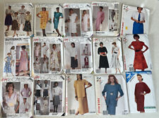 Lot Of 15 Vintage 80’s Sewing Patterns Assorted Liz Claiborne Woman’s Day McCall picture