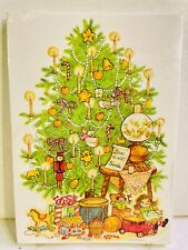 Christmas Love To All Santa Postcard 1979 Set Of 24 Vintage Post Card New Sealed picture