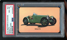 1955 D72 Mother's Cookies Sport Cards #27 Bugatti PSA 8 NM-MT #44458953 picture