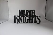 Marvel Knights 3D printed Comic Logo Art picture