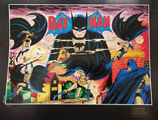 Batman The Beginning LE Lithograph #40/50 Signed by Shelly Moldoff picture
