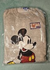 RARE Vintage Mickey Mouse 80-90s Sweatshirt Disney Character Fashions In Plastic picture