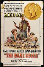 THE RARE BREED / PARENT'S MAGAZINE Western 27 x 41 1966 1 SHEET MOVIE POSTER picture